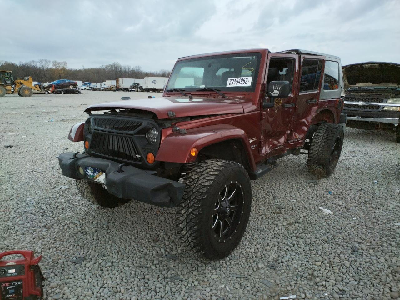 Photo 2 from auction – 2007 JEEP WRANGLER S with VIN 1J4GB59107L227628