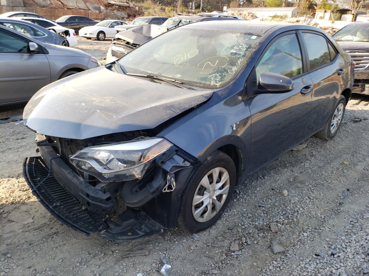 Photo 2 from auction – 2016 TOYOTA COROLLA L with VIN 5YFBURHE0GP469221