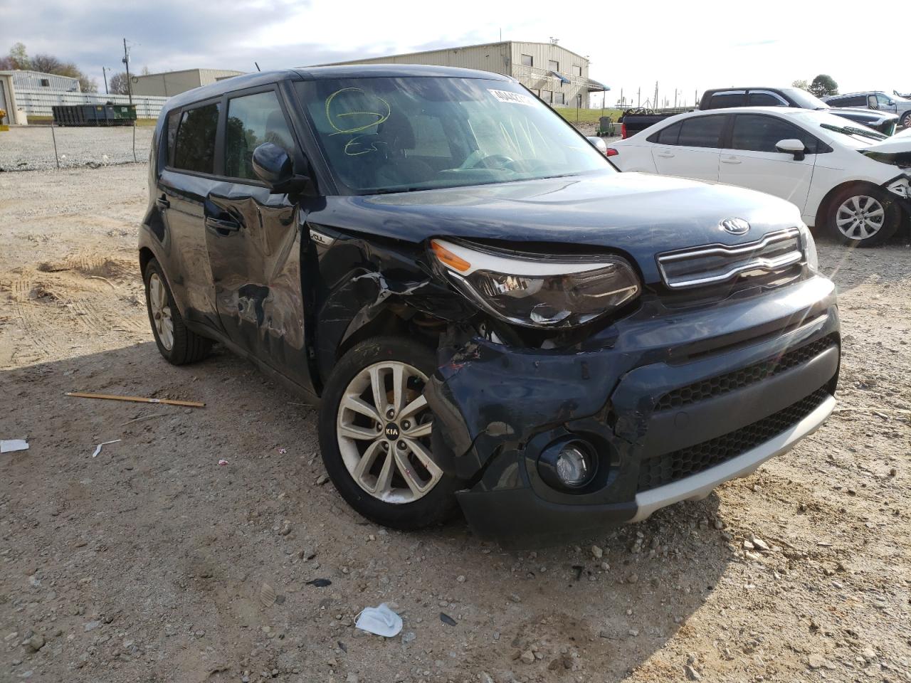 KIA SOUL + 2019 with VIN KNDJP3A57K7631866 - Photo from auction