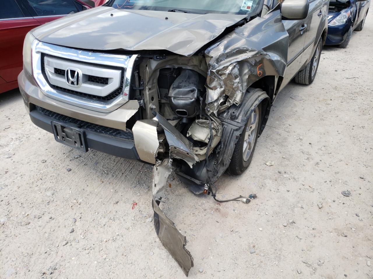 Photo 9 from auction – 2011 HONDA PILOT EXL with VIN 5FNYF3H56BB009731