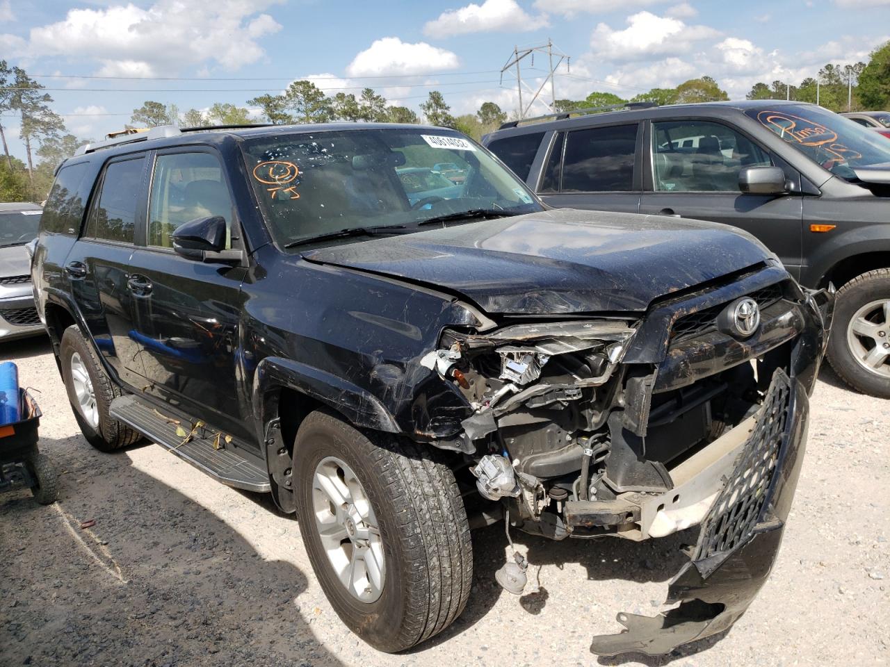 TOYOTA 4RUNNER SR 2015 with VIN JTEZU5JR4F5090850 - Photo from auction