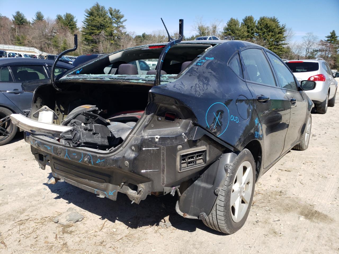 Photo 4 from auction – 2015 DODGE DART SXT with VIN 1C3CDFBB6FD227010