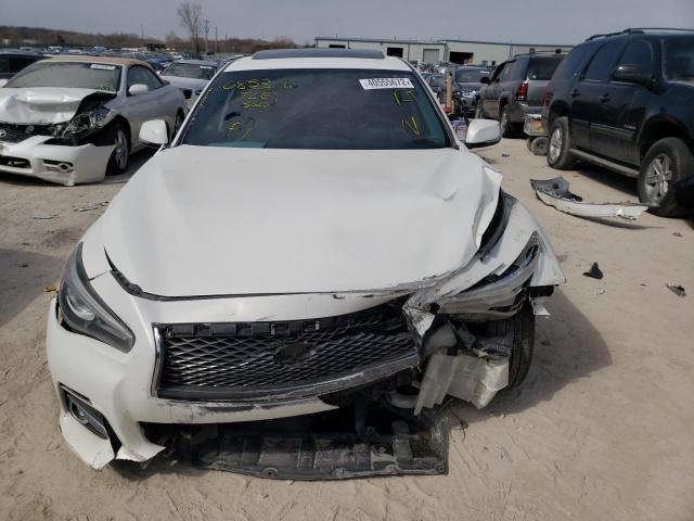 Photo 9 from auction – 2014 INFINITI Q50 BASE with VIN JN1BV7AP7EM685356