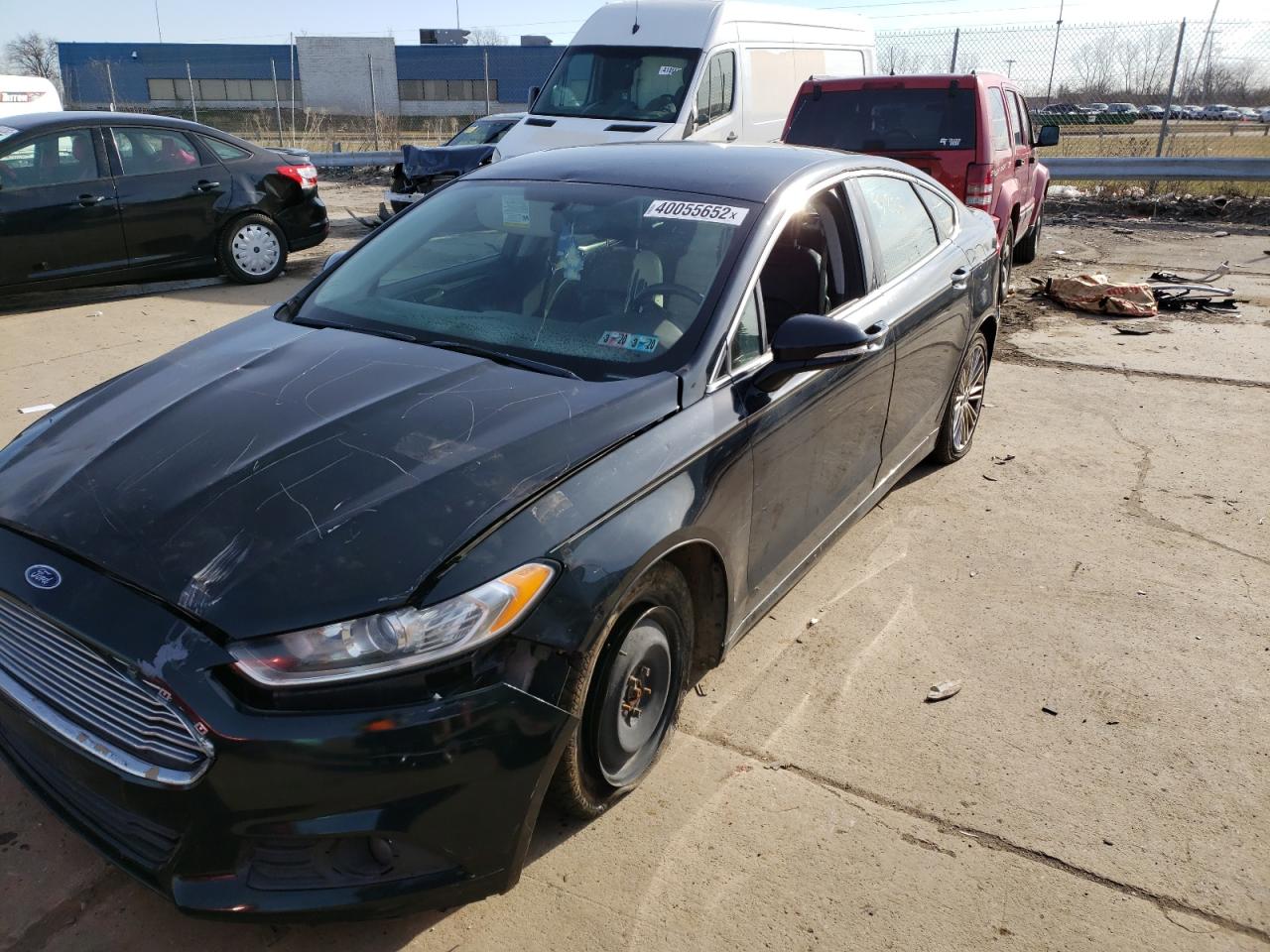 Photo 2 from auction – 2014 FORD FUSION SE with VIN 3FA6P0H91ER243841