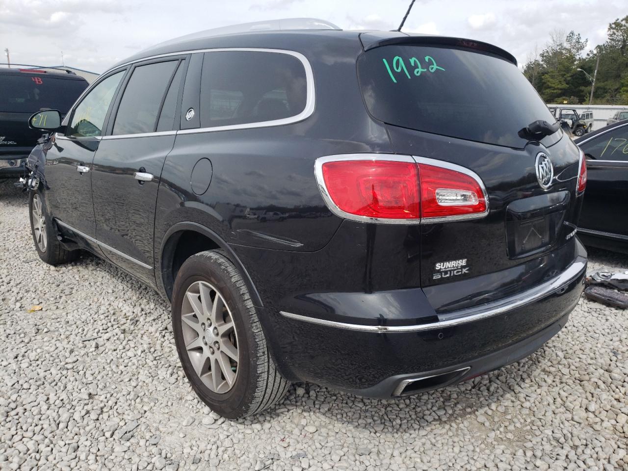 Photo 3 from auction – 2013 BUICK ENCLAVE with VIN 5GAKRCKD7DJ169501