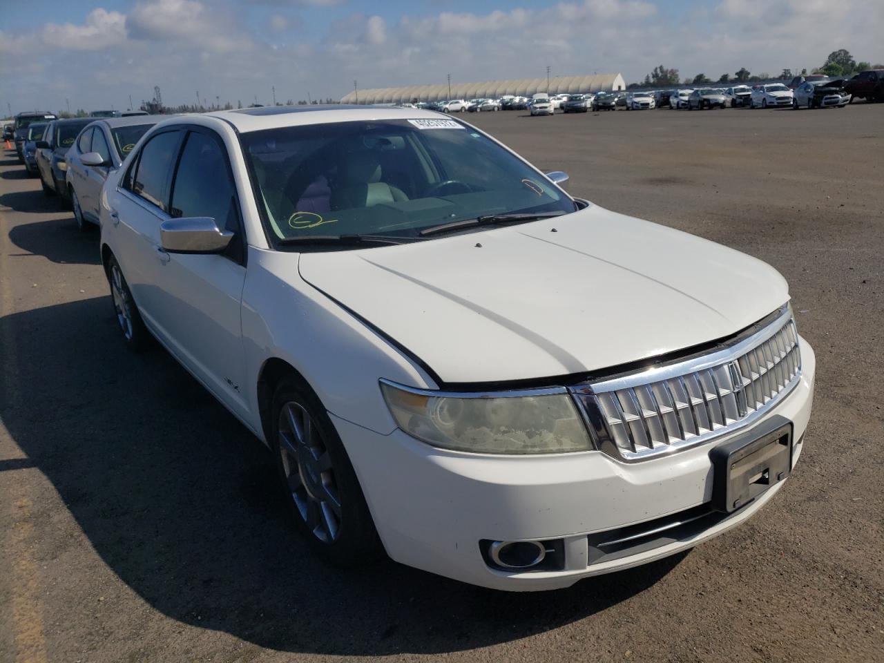 LINCOLN MKZ 2008 with VIN 3LNHM26T58R640216 - Photo from auction