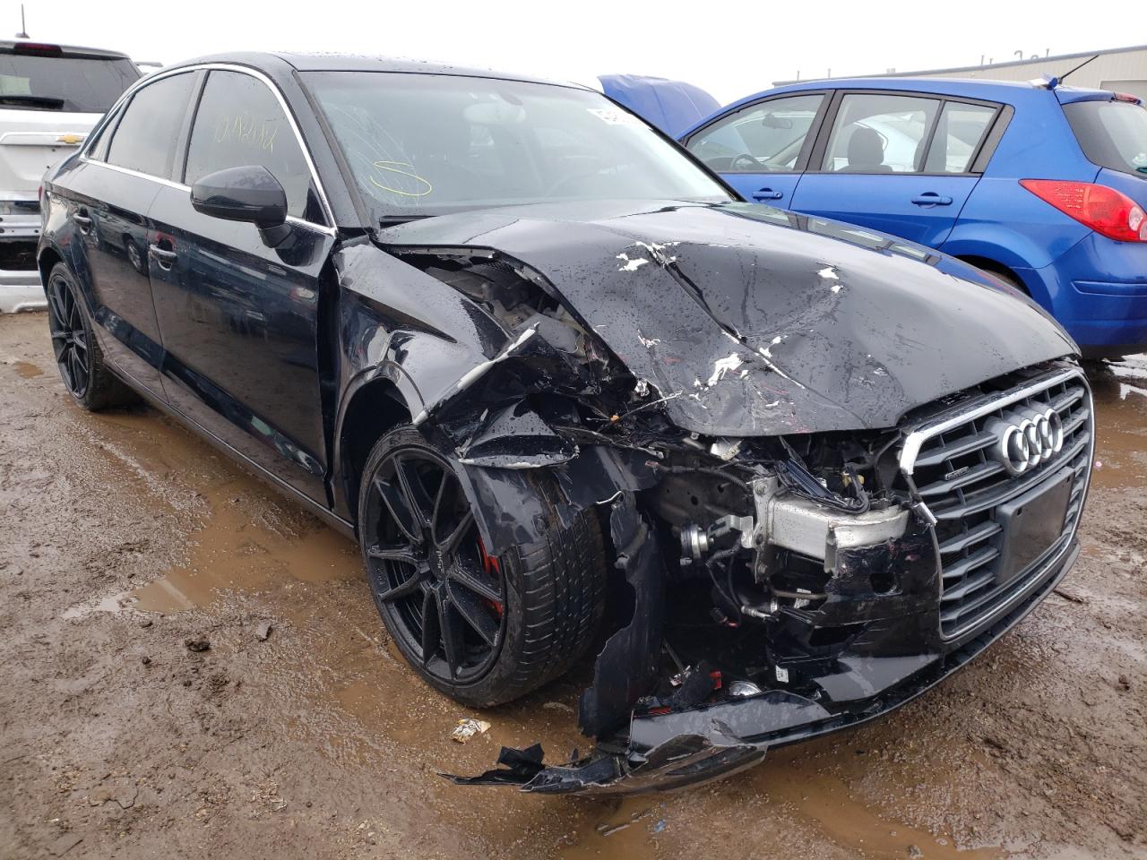 AUDI A3 PREMIUM 2015 with VIN WAUEFGFF9F1001219 - Photo from auction