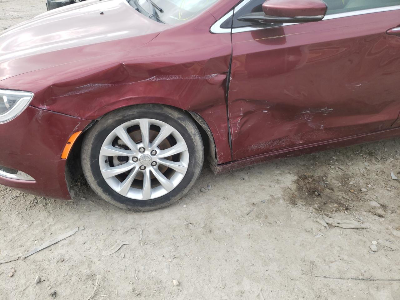 Photo 9 from auction – 2015 CHRYSLER 200 C with VIN 1C3CCCCB8FN534138