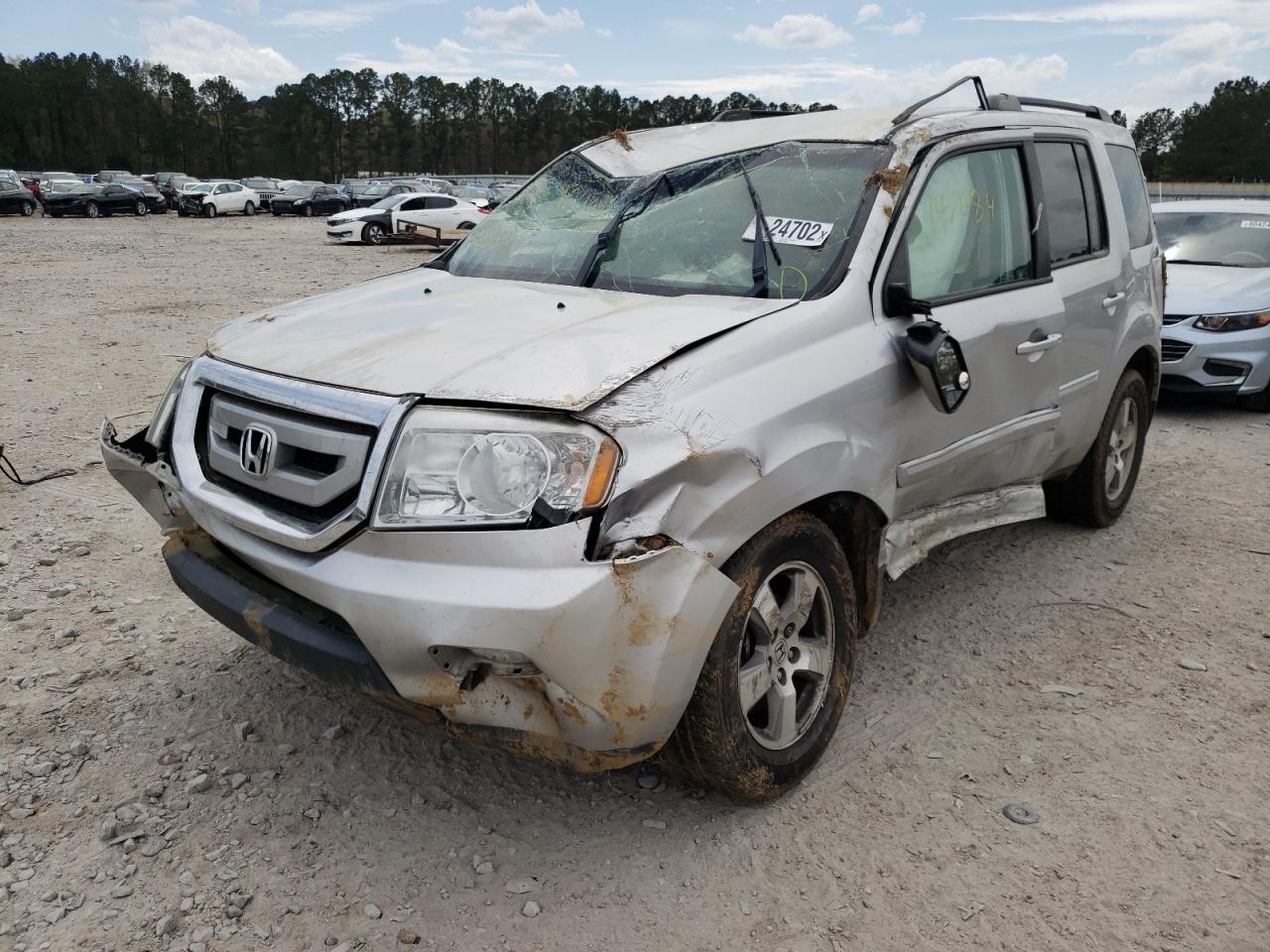 Photo 2 from auction – 2010 HONDA PILOT EX with VIN 5FNYF3H42AB021400