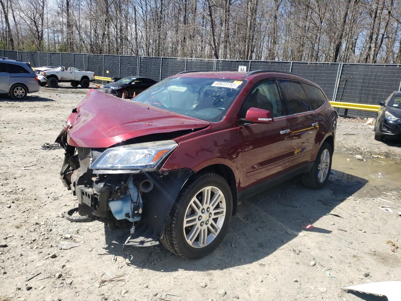 Photo 2 from auction – 2015 CHEVROLET TRAVERSE L with VIN 1GNKVGKD6FJ293271