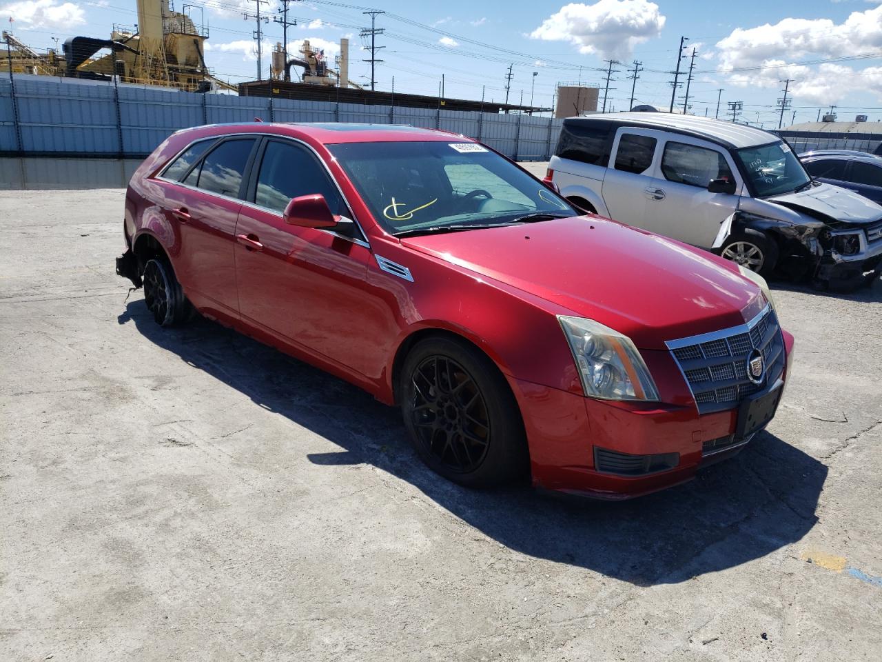 CADILLAC CTS LUXURY 2010 with VIN 1G6DF8EG8A0117740 - Photo from auction