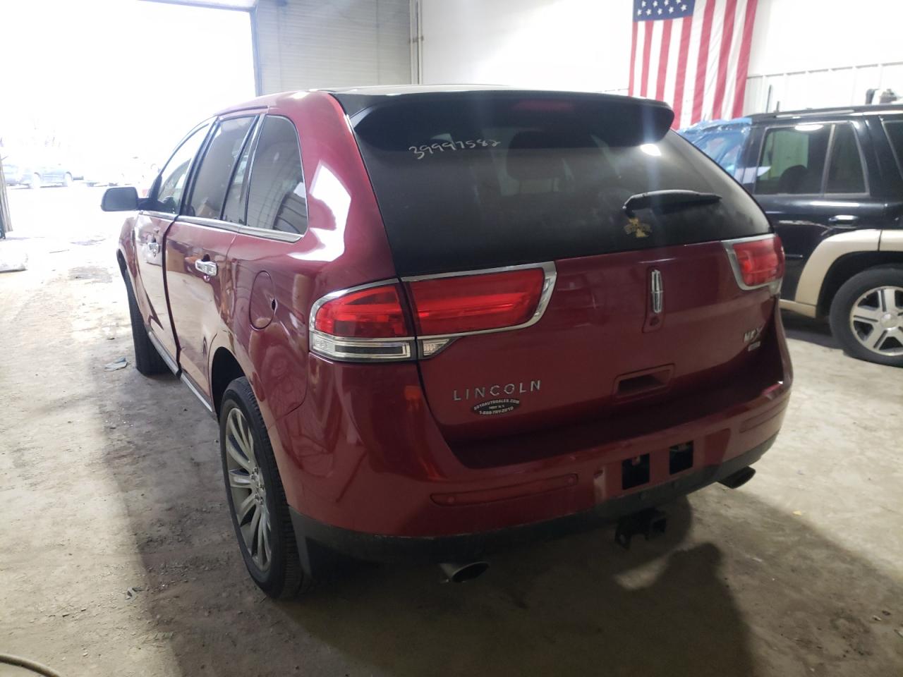 Фото 3 с аукциона – 2013 LINCOLN MKX с VIN 2LMDJ8JK8DBL31569