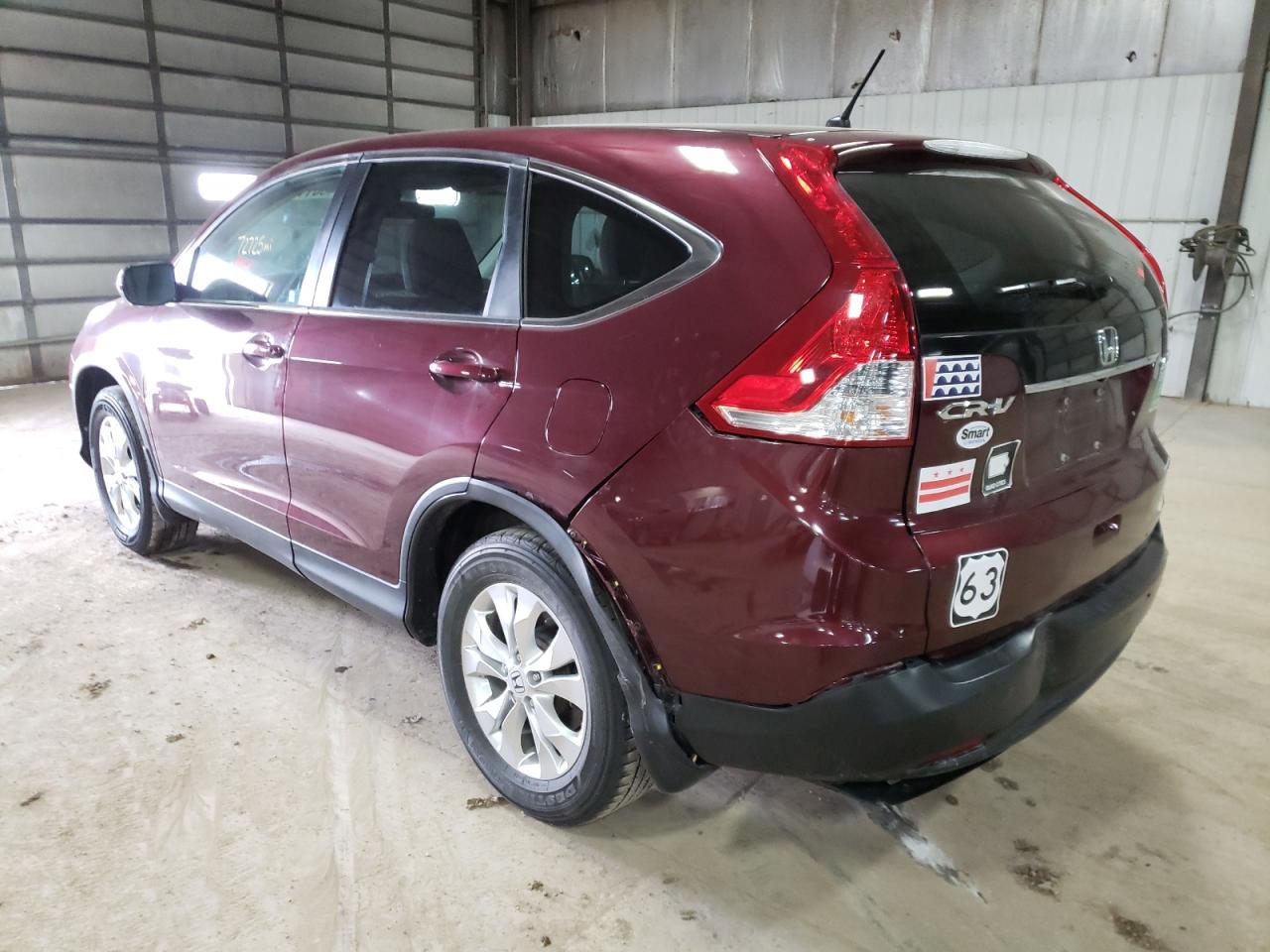 Photo 3 from auction – 2014 HONDA CR-V EX with VIN 5J6RM4H59EL110497