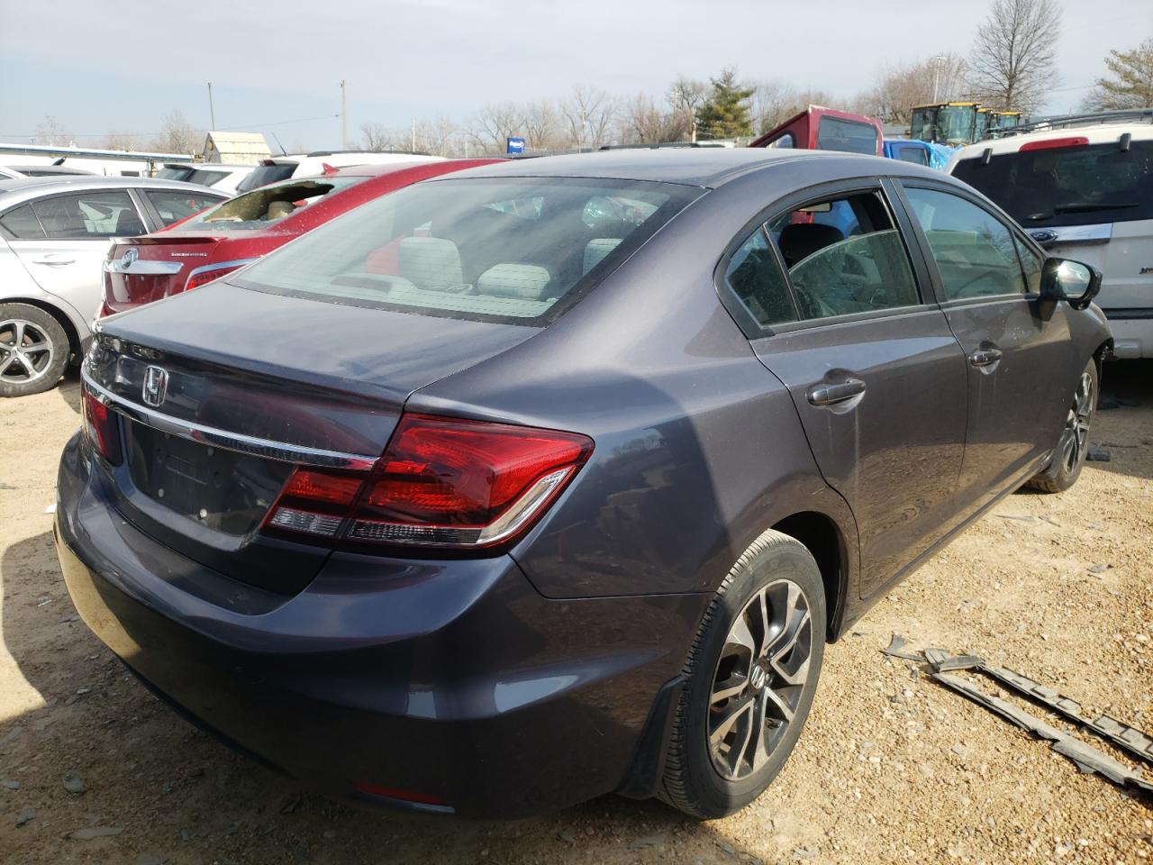 Photo 4 from auction – 2014 HONDA CIVIC EX with VIN 19XFB2F8XEE047192