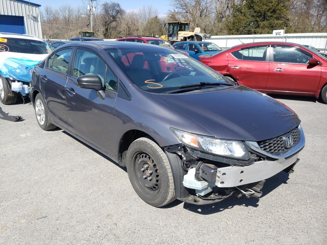 HONDA CIVIC LX 2015 with VIN 19XFB2F59FE276289 - Photo from auction