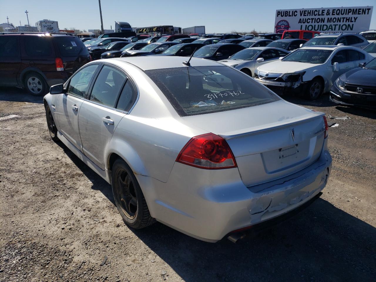 Photo 3 from auction – 2009 PONTIAC G8 with VIN 6G2ER57749L217937