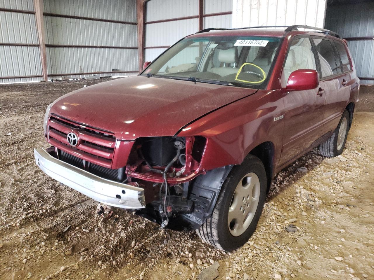 صورة رقم 2 من المزاد - 2005 TOYOTA HIGHLANDER مع VIN JTEEP21A950068515