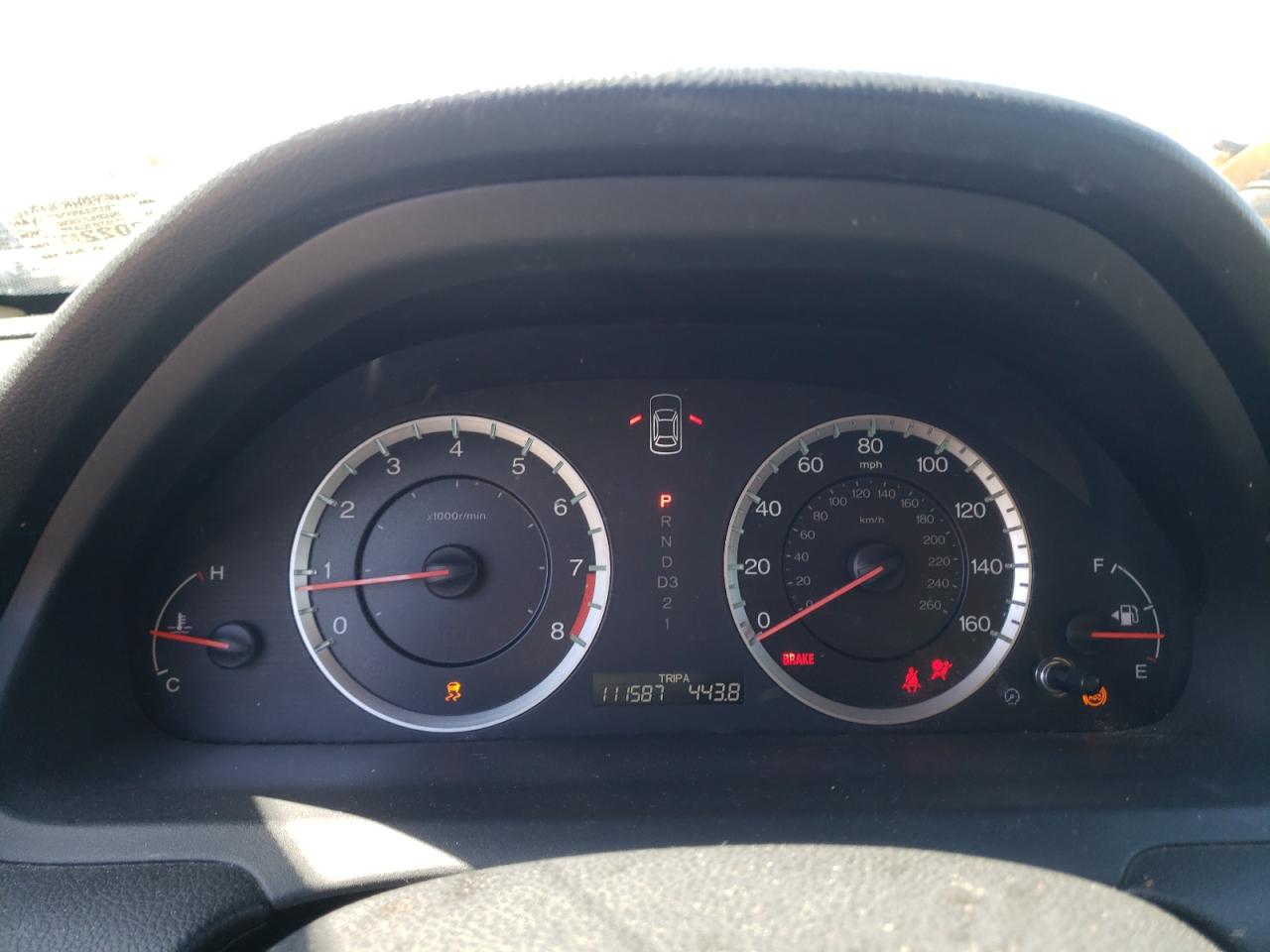 Photo 18 from auction – 2012 HONDA ACCORD EX with VIN 1HGCS1B70CA000331
