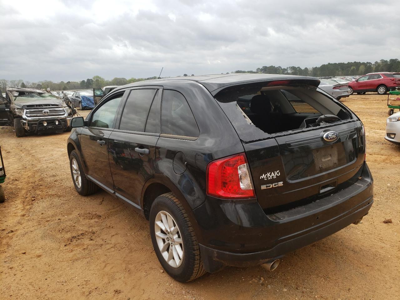 Photo 3 from auction – 2014 FORD EDGE SE with VIN 2FMDK3GCXEBA20125