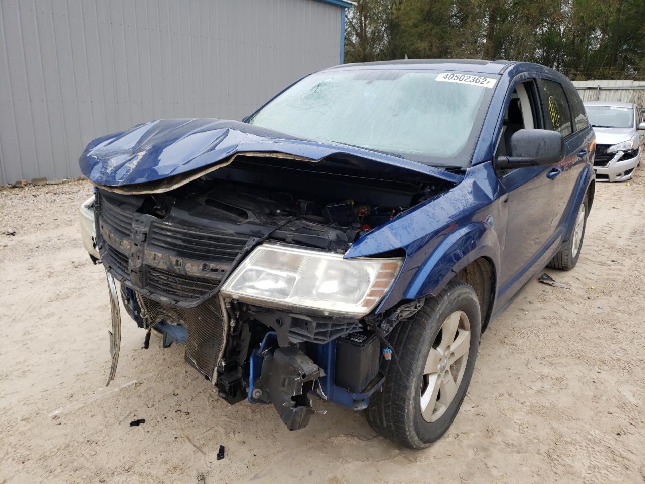 Photo 2 from auction – 2009 DODGE JOURNEY SX with VIN 3D4GG57V79T582836