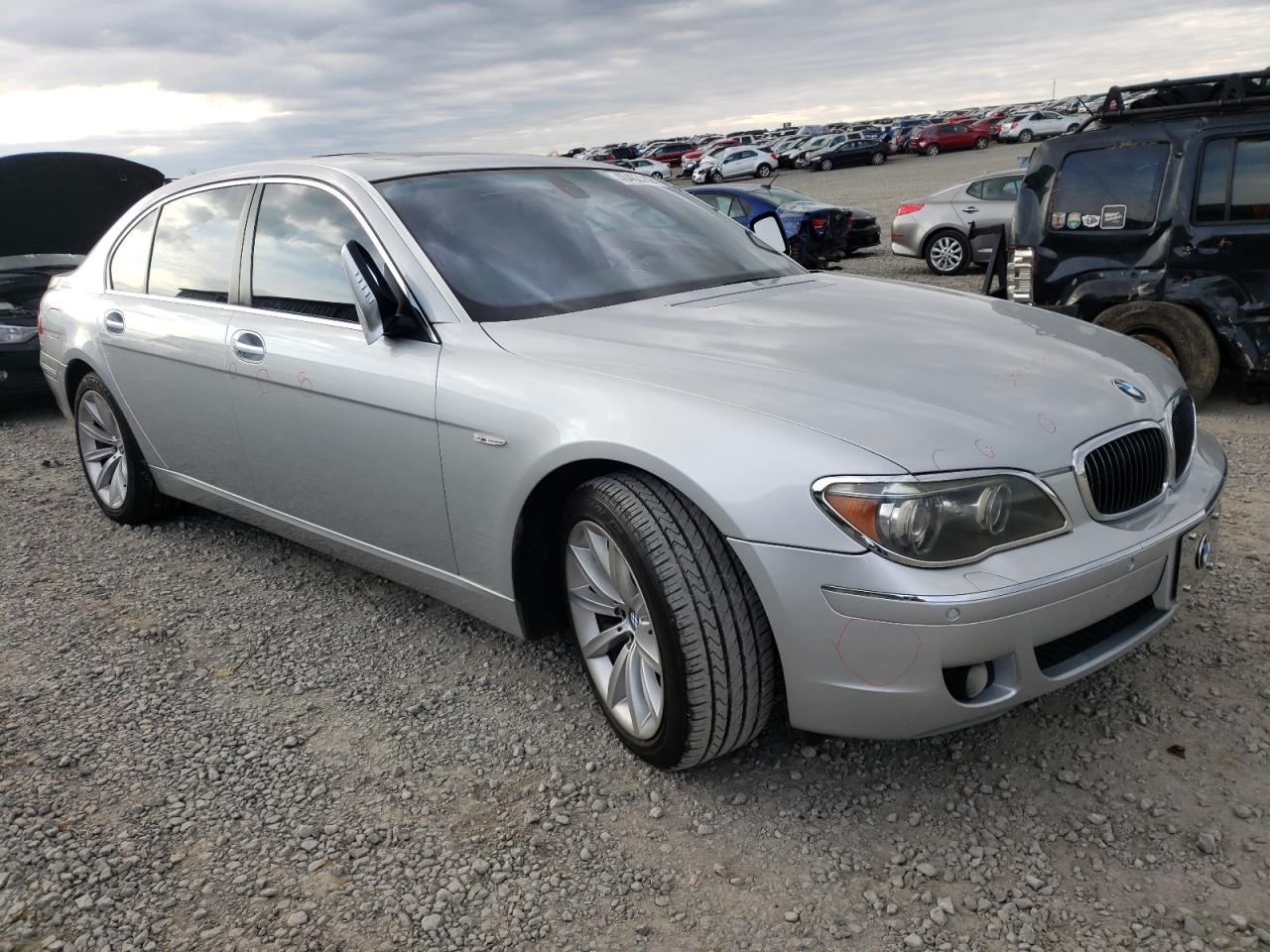 BMW 750 LI 2008 with VIN WBAHN83598DT84615 - Photo from auction