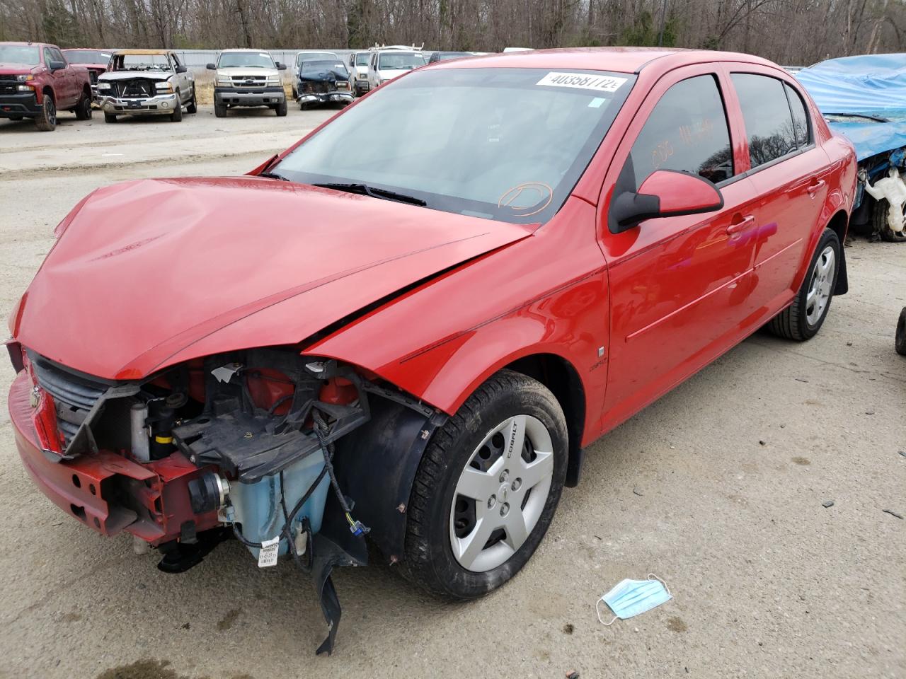 Photo 2 from auction – 2008 CHEVROLET COBALT LT with VIN 1G1AL58F687186723