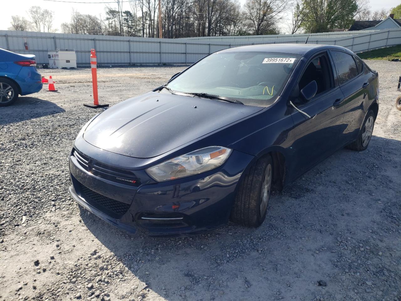 Photo 2 from auction – 2013 DODGE DART SE with VIN 1C3CDFAH8DD209384