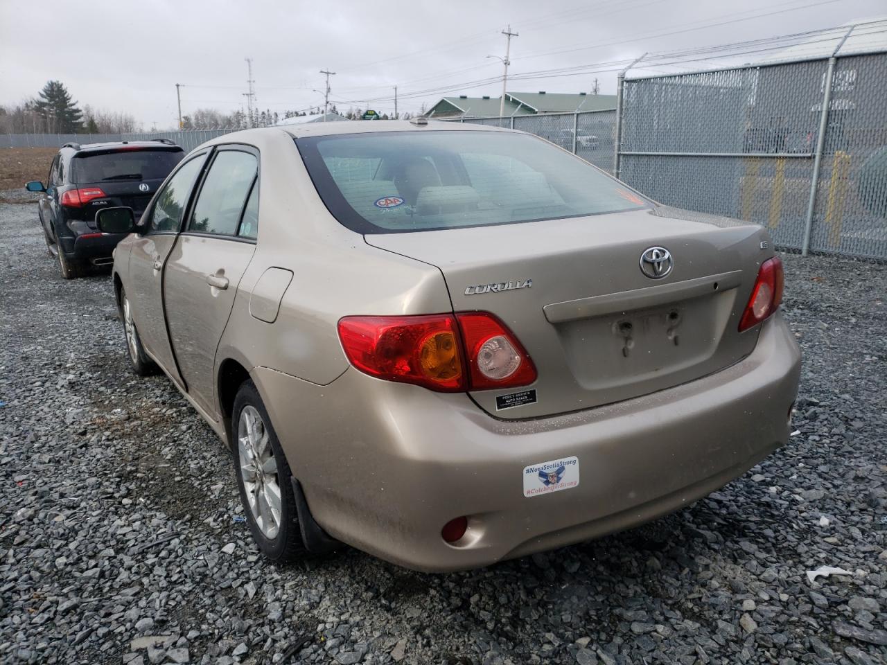 Photo 3 from auction – 2010 TOYOTA COROLLA BA with VIN 2T1BU4EEXAC199381
