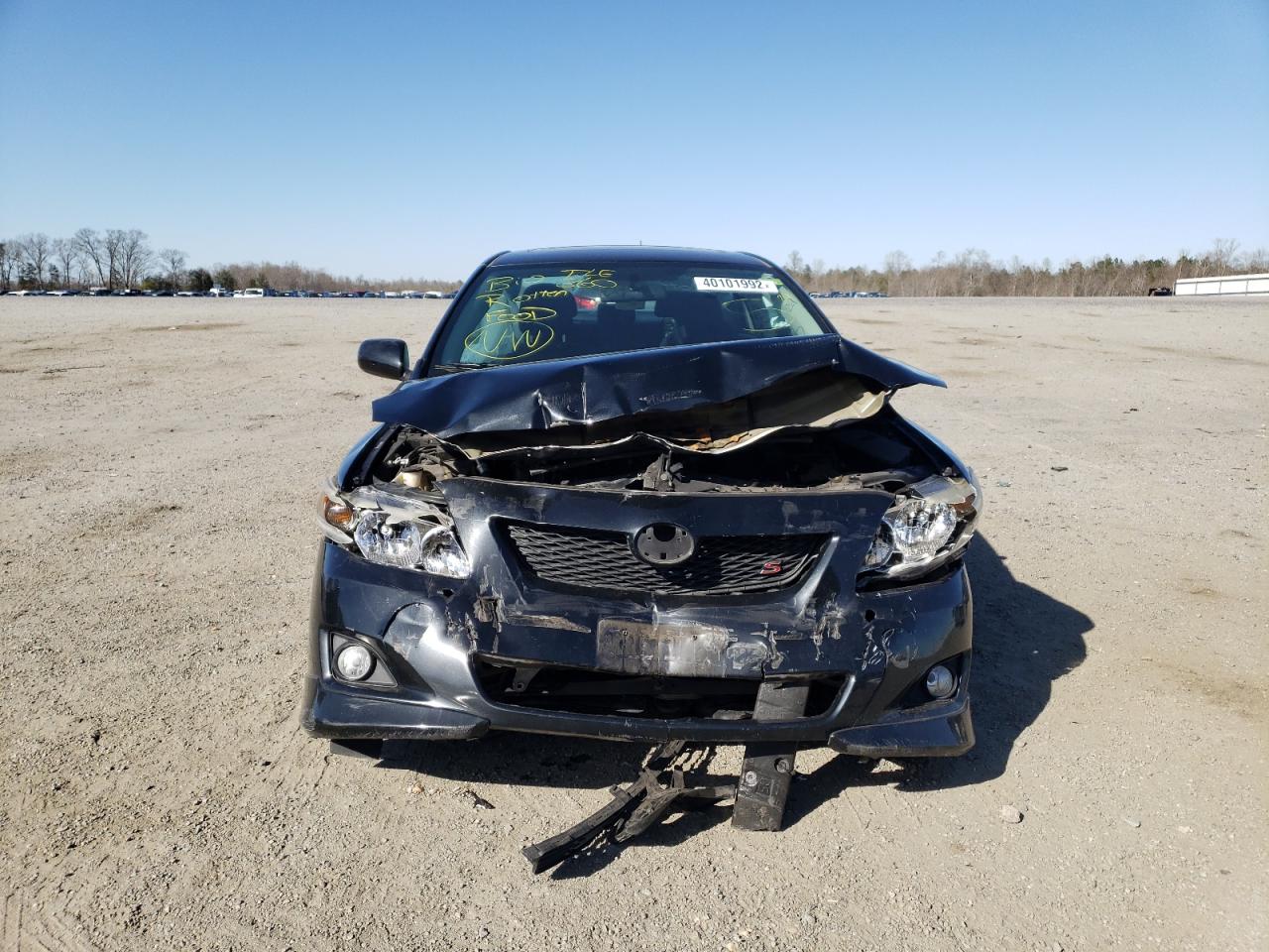 Photo 9 from auction – 2010 TOYOTA COROLA with VIN 2T1BU4EE6AC484109