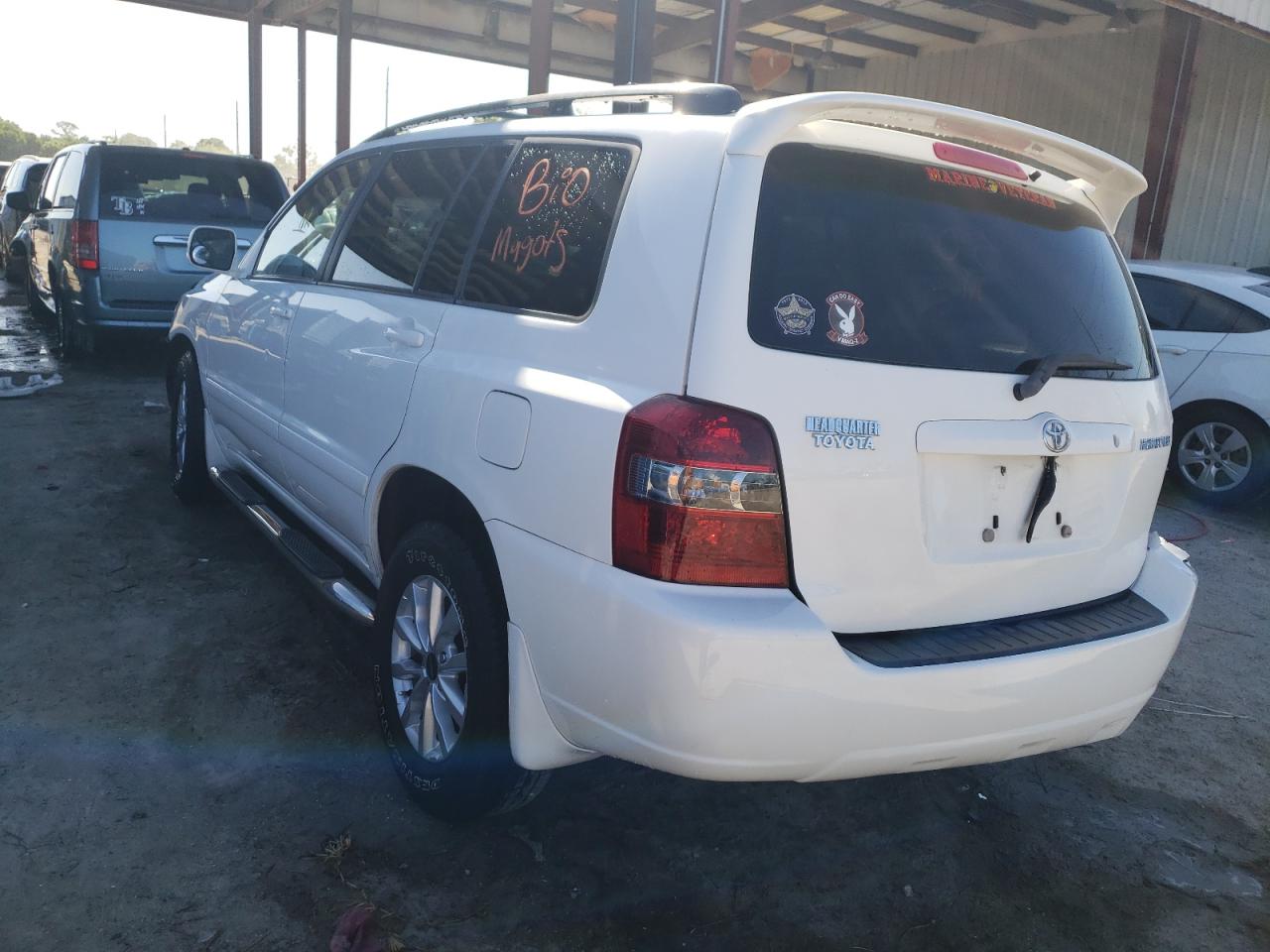 Photo 3 from auction – 2007 TOYOTA HIGHLANDER with VIN JTEGD21A270166421