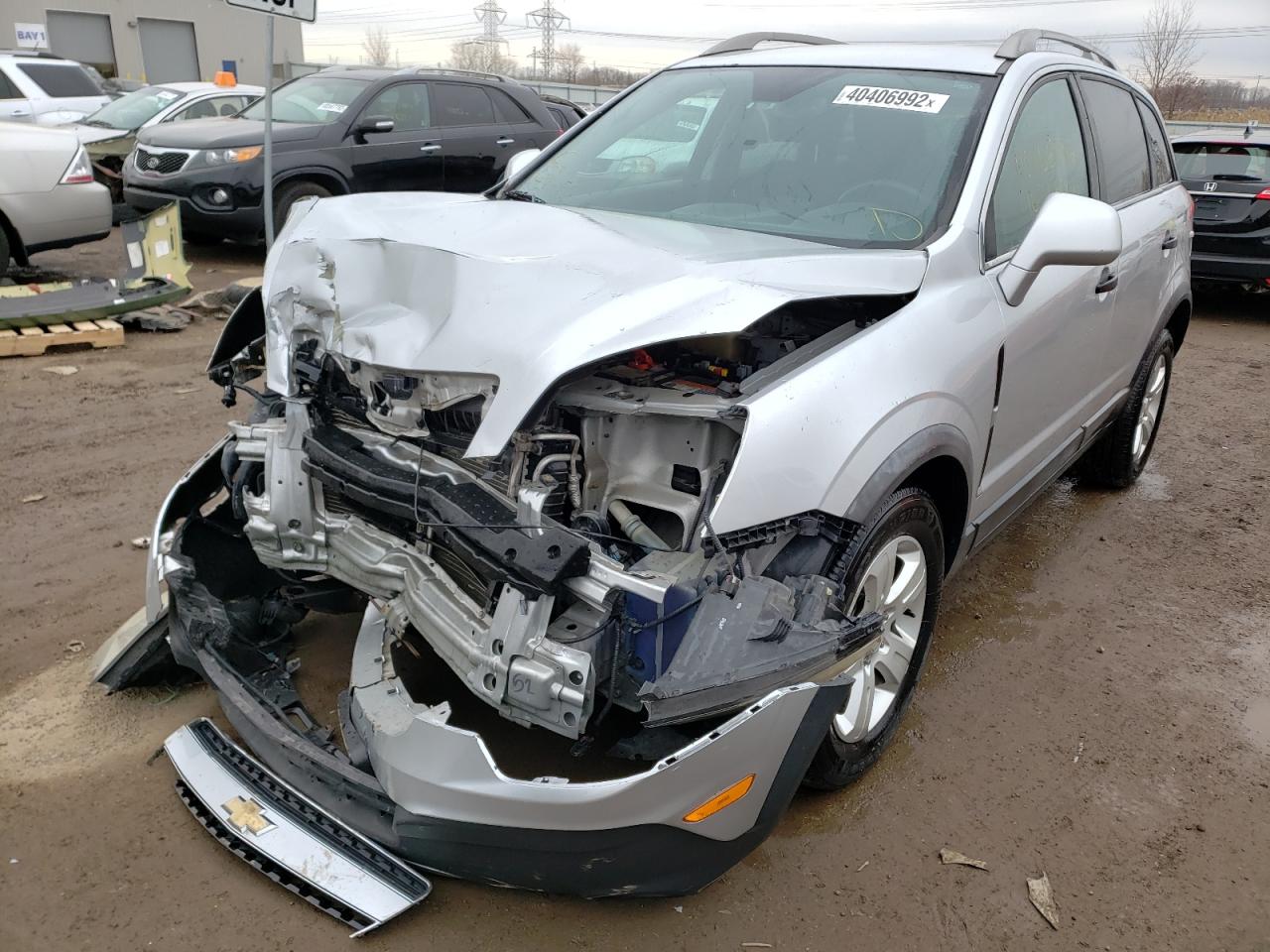Photo 2 from auction – 2013 CHEVROLET CAPTIVA LS with VIN 3GNAL2EK8DS573090