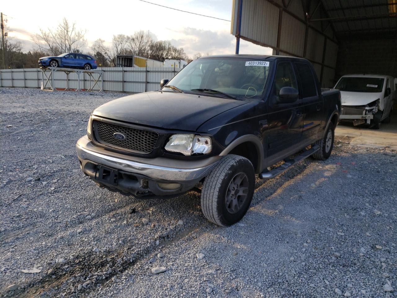 Photo 2 from auction – 2003 FORD F150 SUPER with VIN 1FTRW08L43KD73068