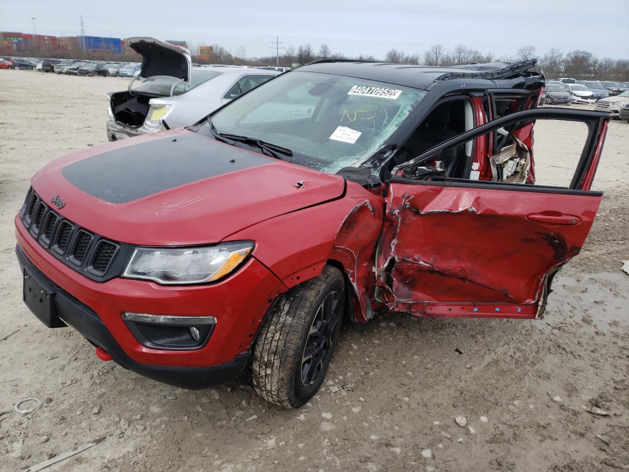 Photo 2 from auction – 2020 JEEP COMPASS TR with VIN 3C4NJDDB5LT189273