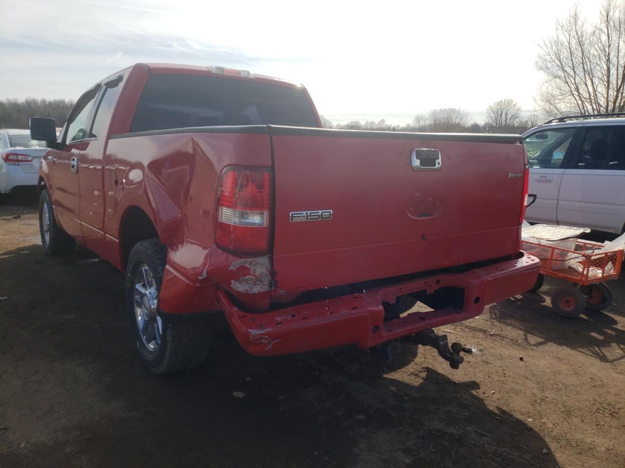 Photo 9 from auction – 2005 FORD F150 with VIN 1FTRX12W95KD57747