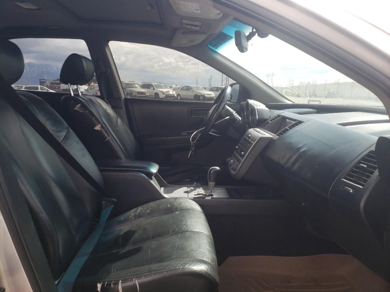 Photo 5 from auction – 2004 NISSAN MURANO SL with VIN JN8AZ08W64W333233