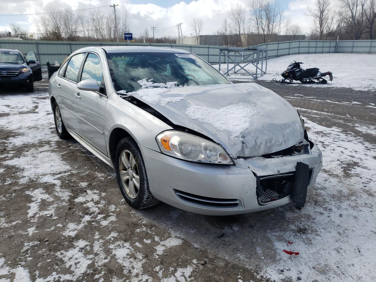 CHEVROLET IMPALA LS 2013 with VIN 2G1WF5E37D1231330 - Photo from auction