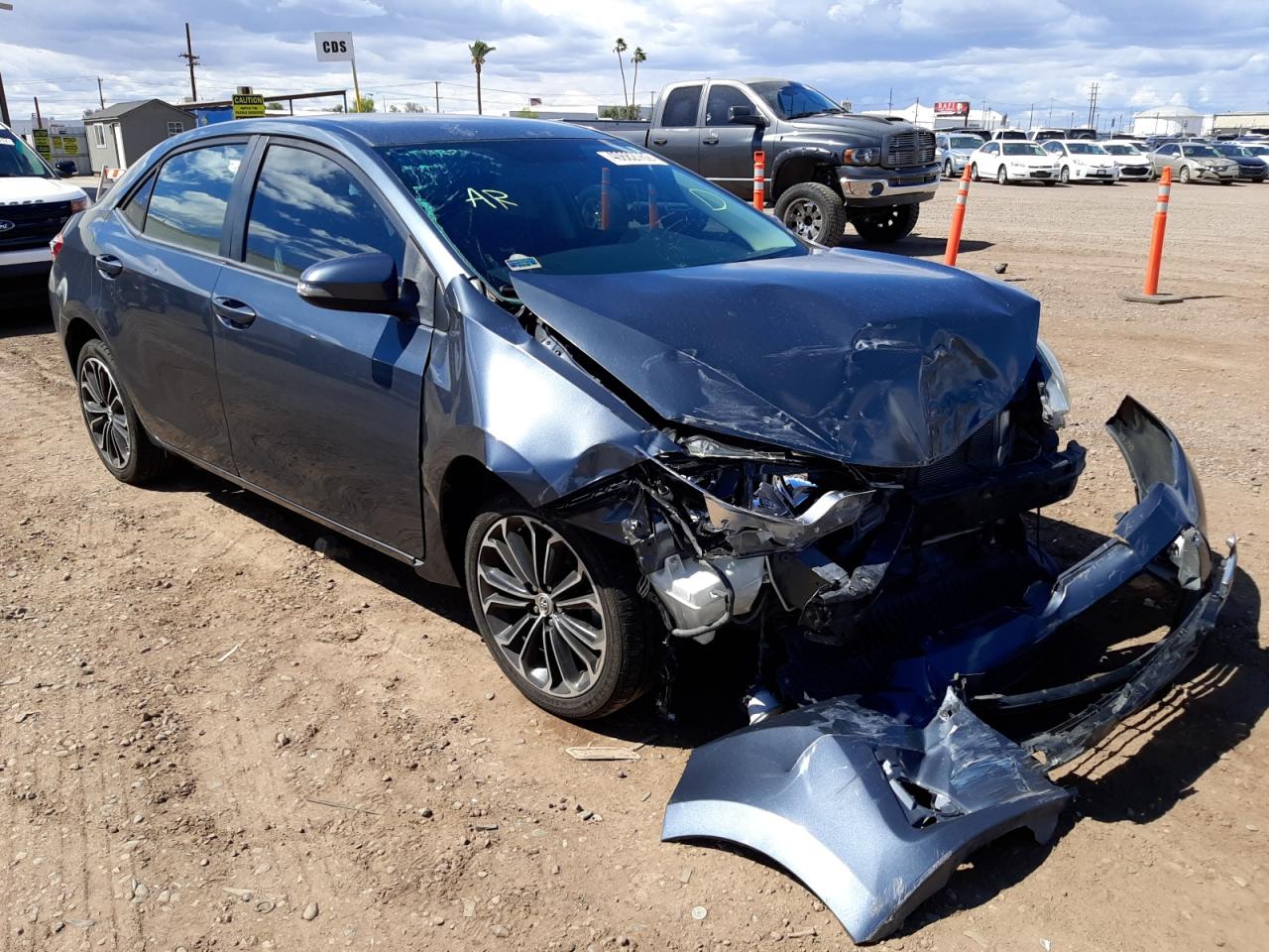 Photo 1 from auction – 2014 TOYOTA COROLLA L with VIN 5YFBURHE6EP107732