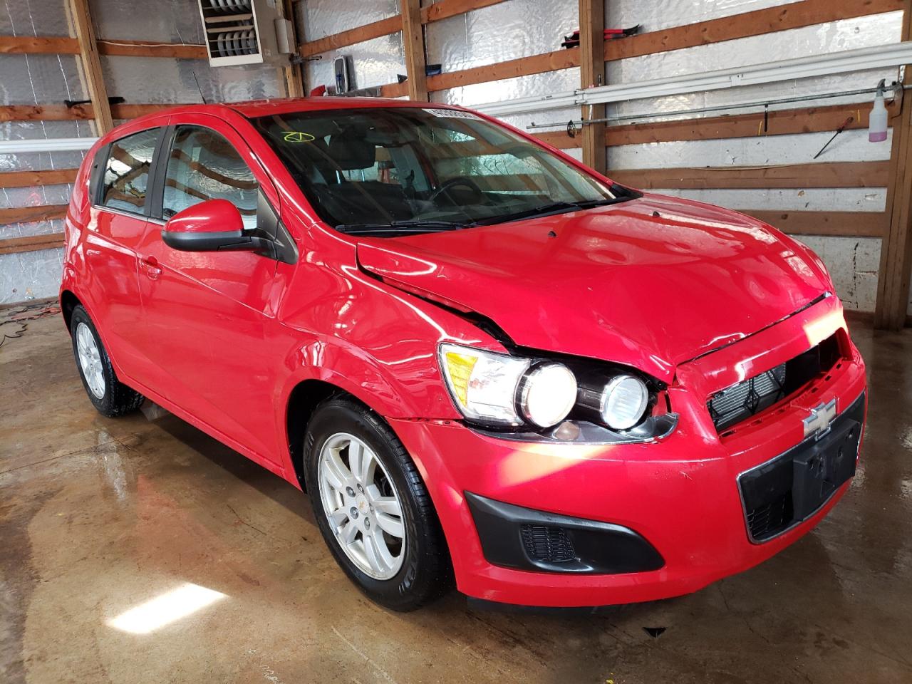 CHEVROLET SONIC LT 2012 with VIN 1G1JC6SH7C4126671 - Photo from auction