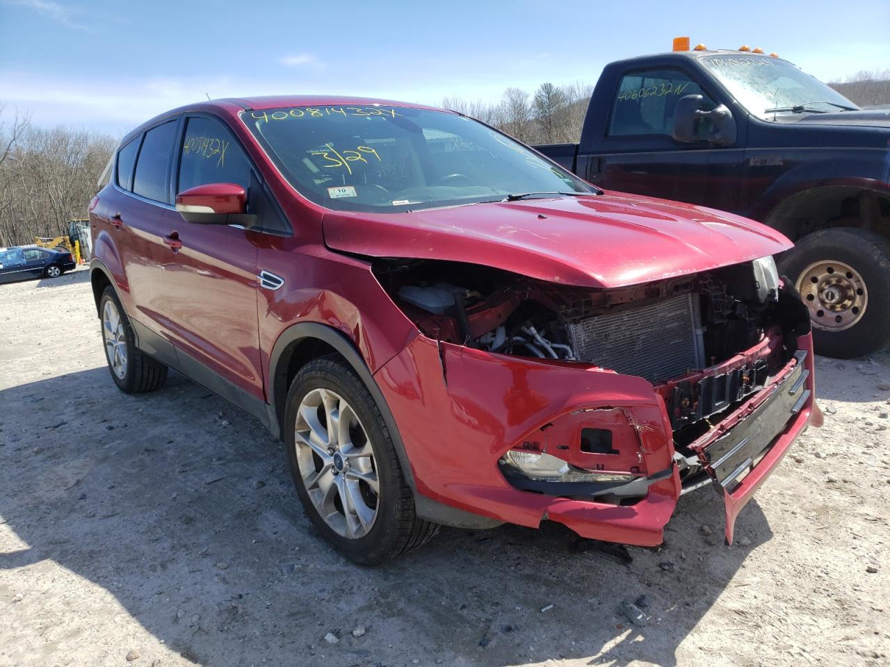 Photo 1 from auction – 2013 FORD ESCAPE SEL with VIN 1FMCU9HX5DUB35296