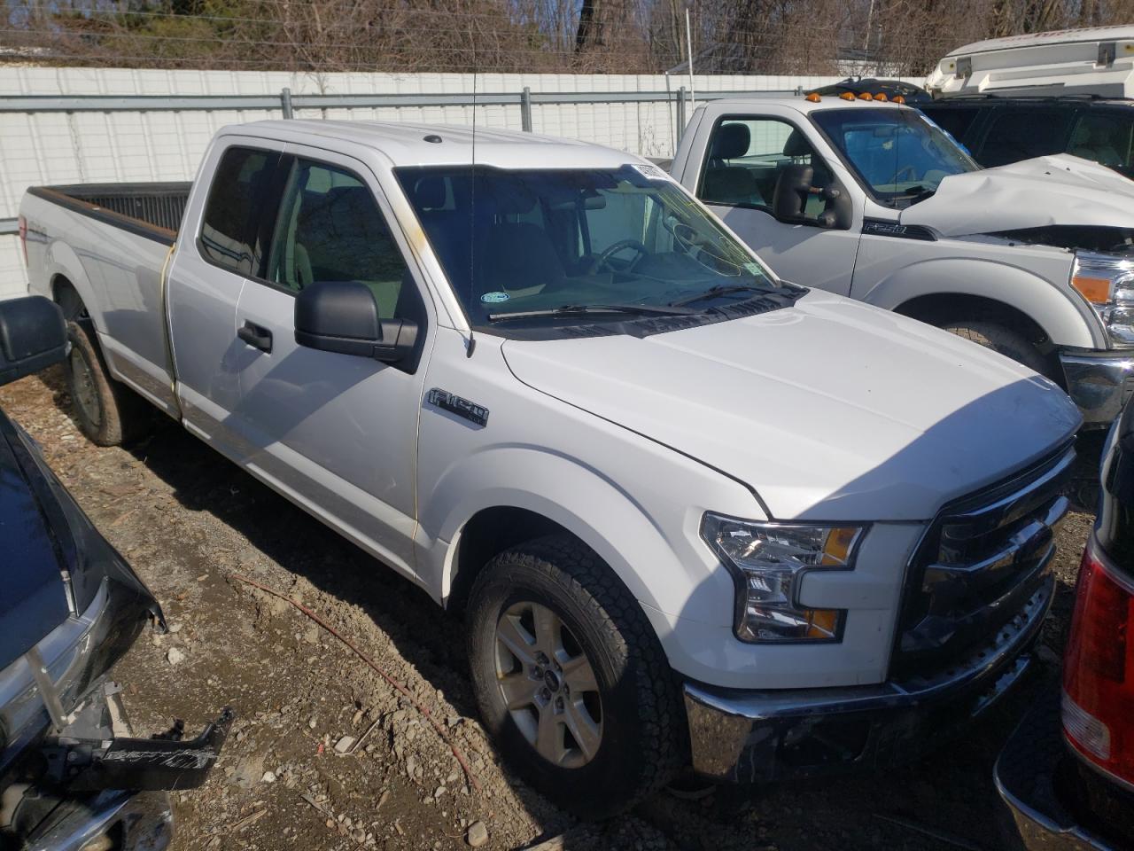 FORD F150 SUPER 2017 with VIN 1FTFX1EF6HKD36535 - Photo from auction