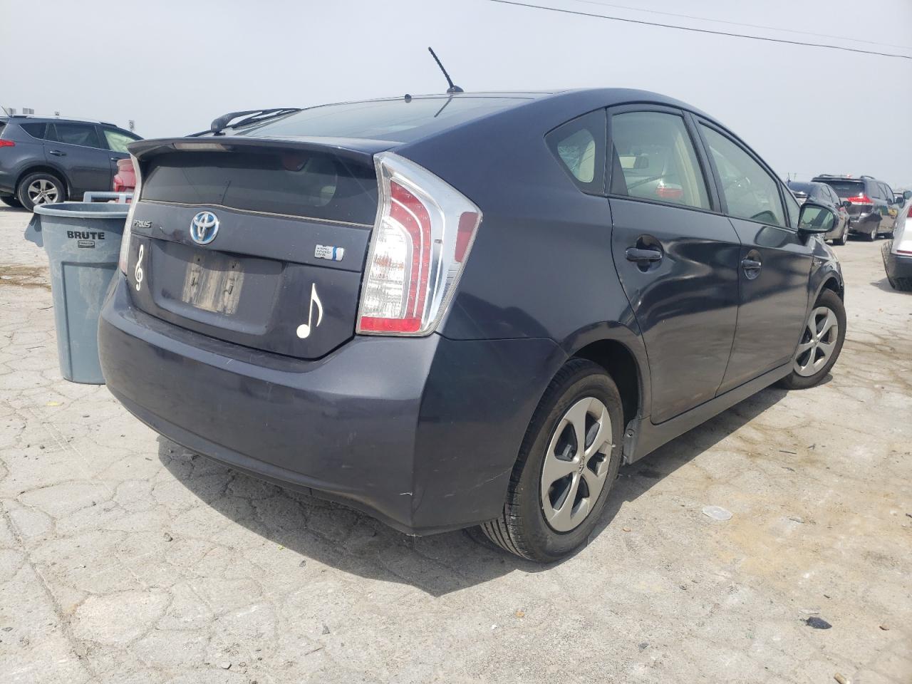 Photo 4 from auction – 2012 TOYOTA PRIUS with VIN JTDKN3DUXC1525476