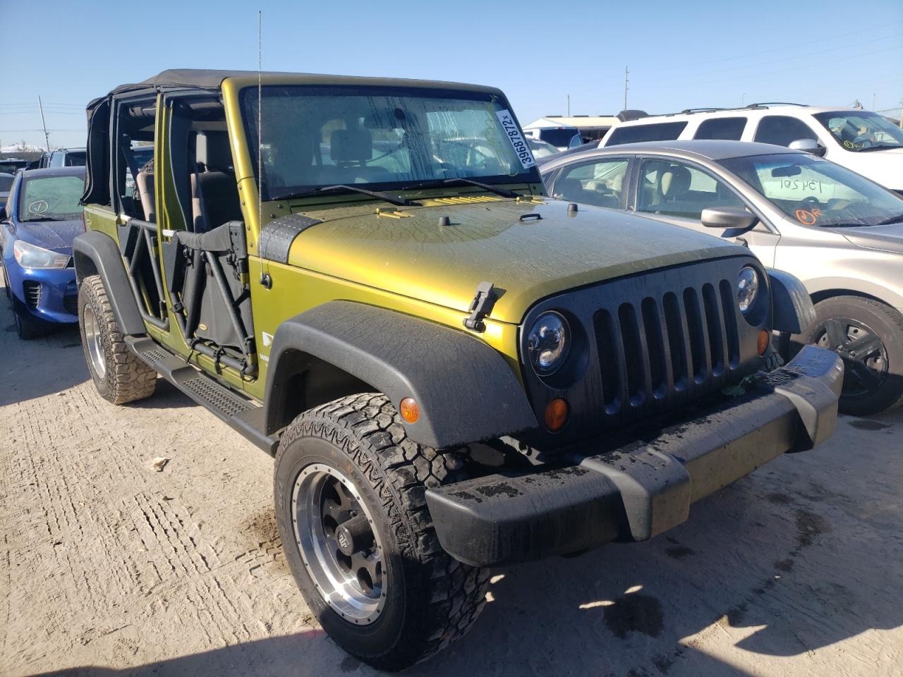 Photo 9 from auction – 2007 JEEP WRANGLER X with VIN 1J4GA39127L152129