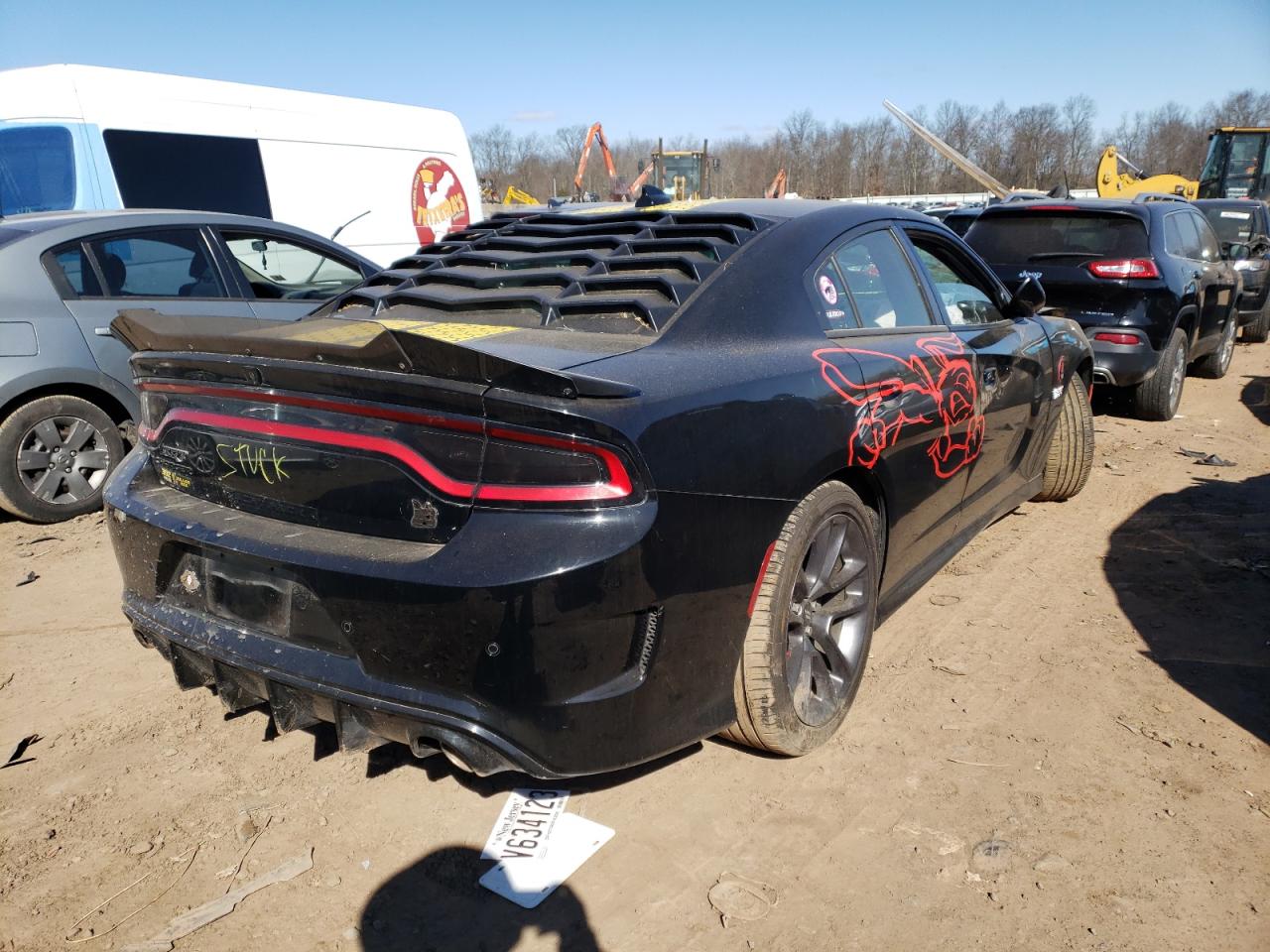 Photo 4 from auction – 2020 DODGE CHARGER SC with VIN 2C3CDXGJ6LH129356