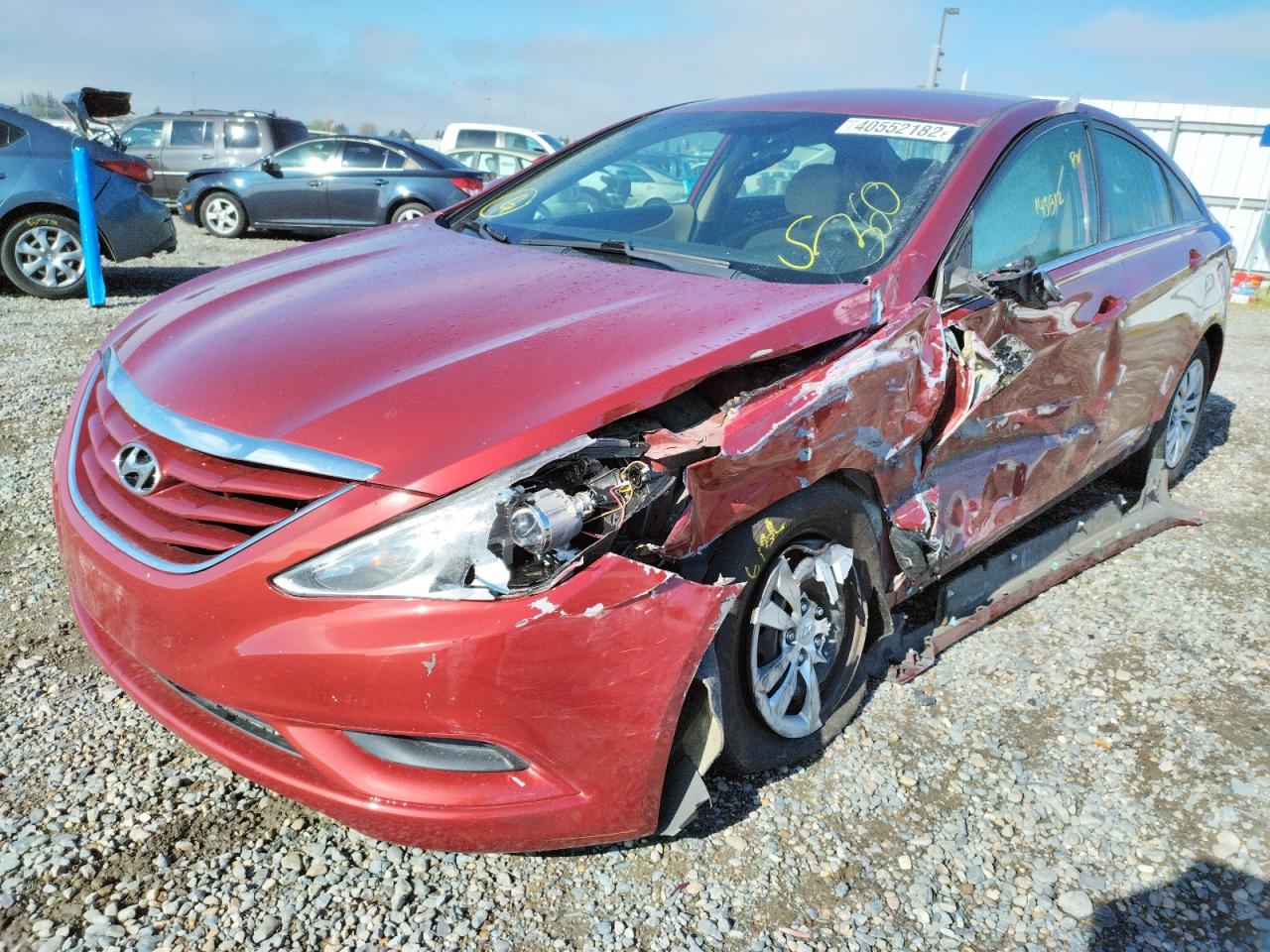 Photo 9 from auction – 2012 HYUNDAI SONATA GLS with VIN 5NPEB4AC7CH415534
