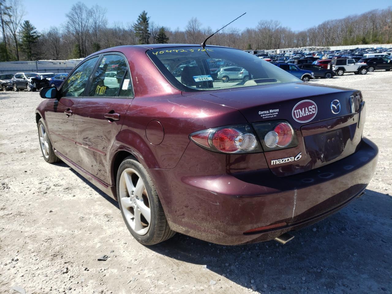 Photo 3 from auction – 2008 MAZDA 6 I with VIN 1YVHP80C485M41873