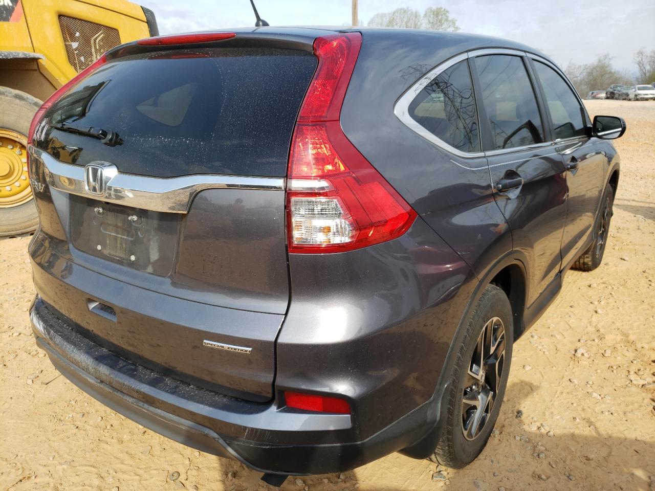 Photo 4 from auction – 2016 HONDA CR-V SE with VIN 2HKRM3H48GH540973