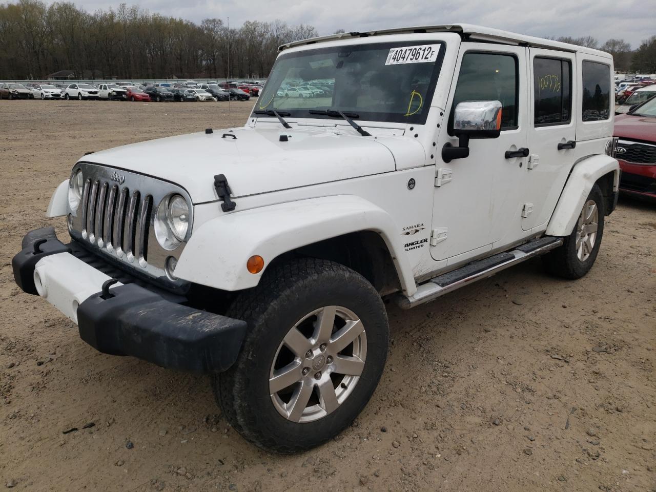 Photo 2 from auction – 2016 JEEP WRANGLER U with VIN 1C4BJWEG0GL161469