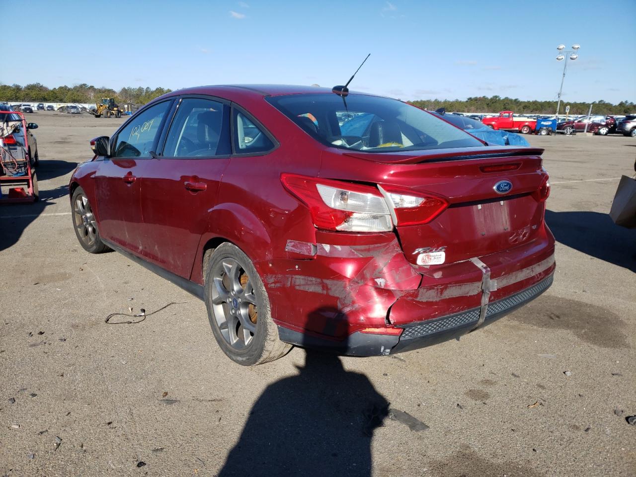 Photo 3 from auction – 2014 FORD FOCUS SE with VIN 1FADP3F26EL409266