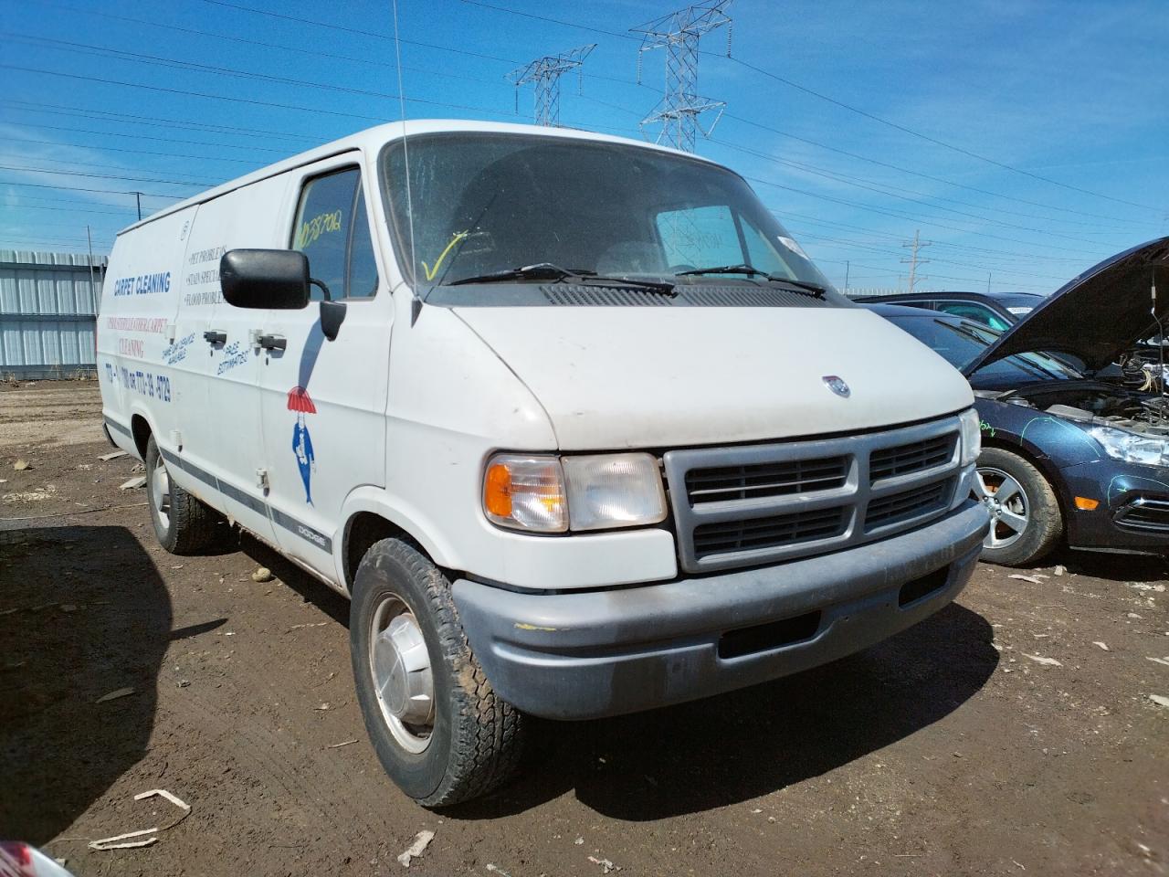 DODGE RAM VAN B3 1997 with VIN 2B7KB31ZXVK597889 - Photo from auction