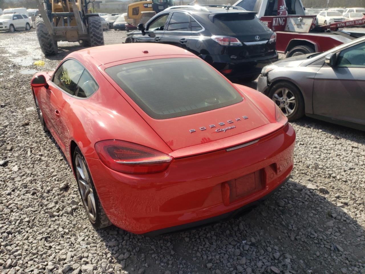 Photo 3 from auction – 2014 PORSCHE CAYMAN with VIN WP0AA2A89EK170693